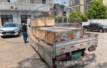 四川一批ZQ-21直流牽引電機裝車發(fā)往海外